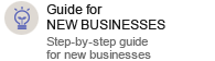 Guide for NEW BUSINESSES Step-by-step guide for  new businesses